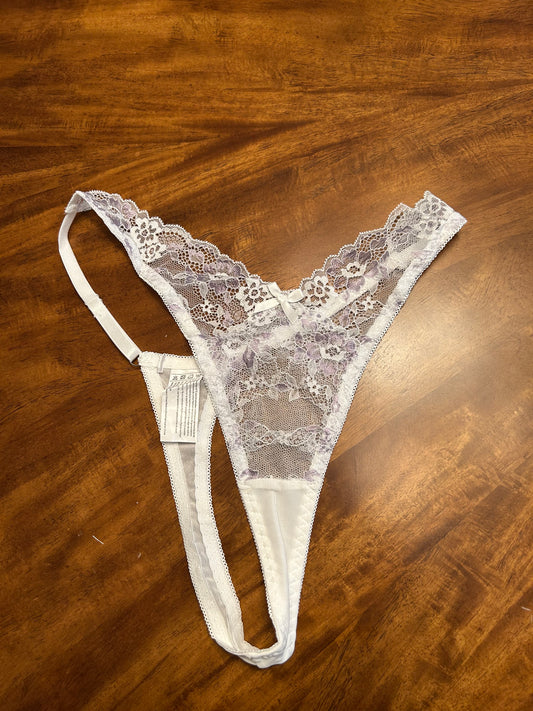 Clear thong